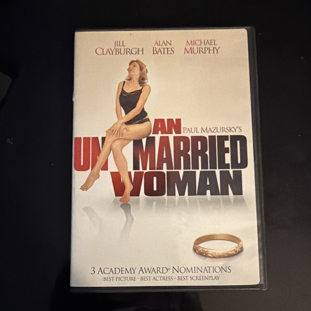 An Unmarried Woman DVD Widescreen Edition Jill Clayburgh Paul Mazursky 2003 VG